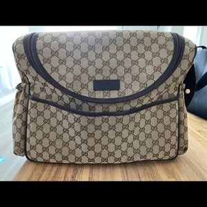 Authentic Gucci diaper bag